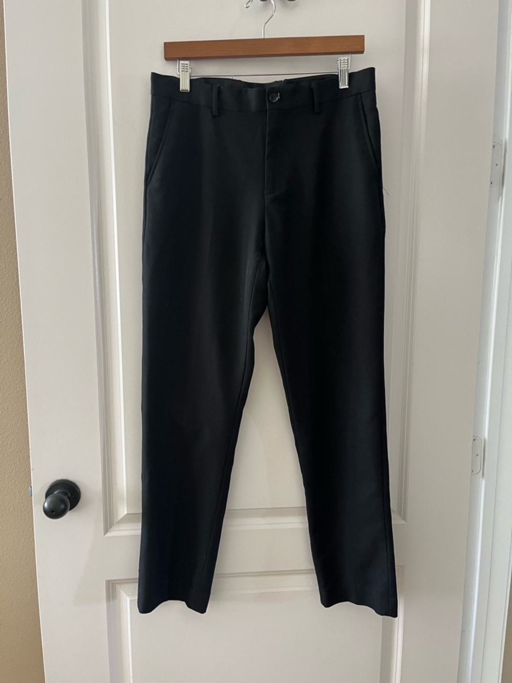 Lucky Brand Men's Black Dress Trousers 32x32